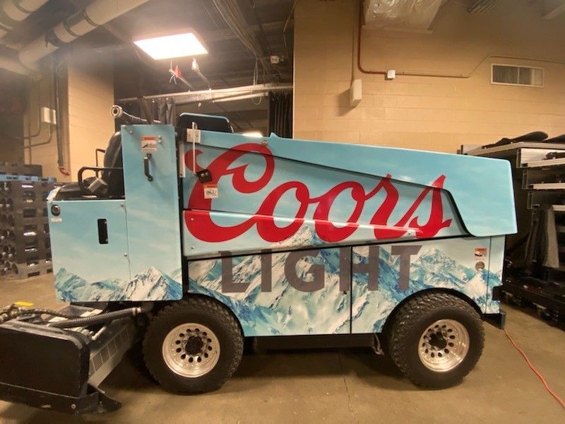 Coors Zamboni