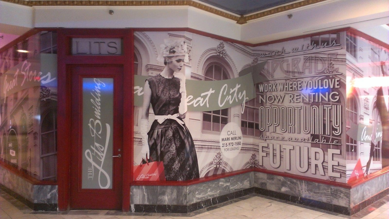 Lits Building Wall Graphics