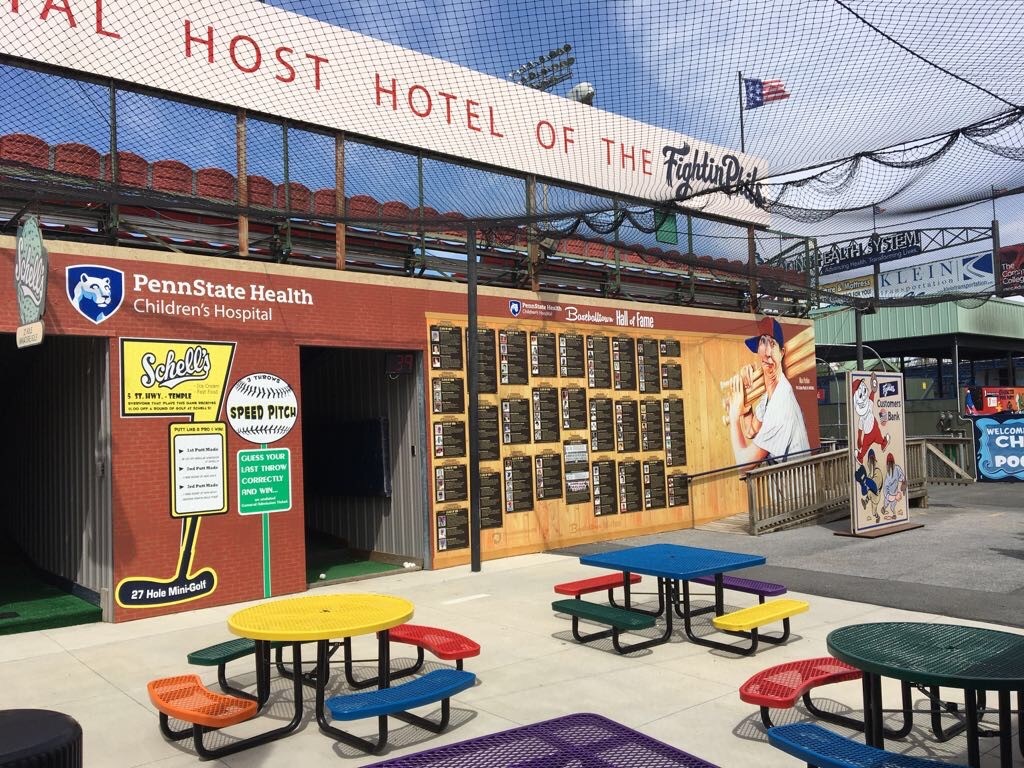 Reading Phillies Hall of Fame Mural