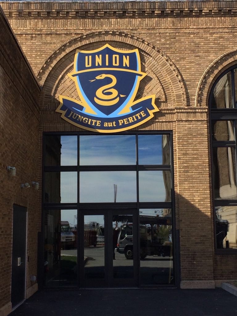 Union Logo Building Signage