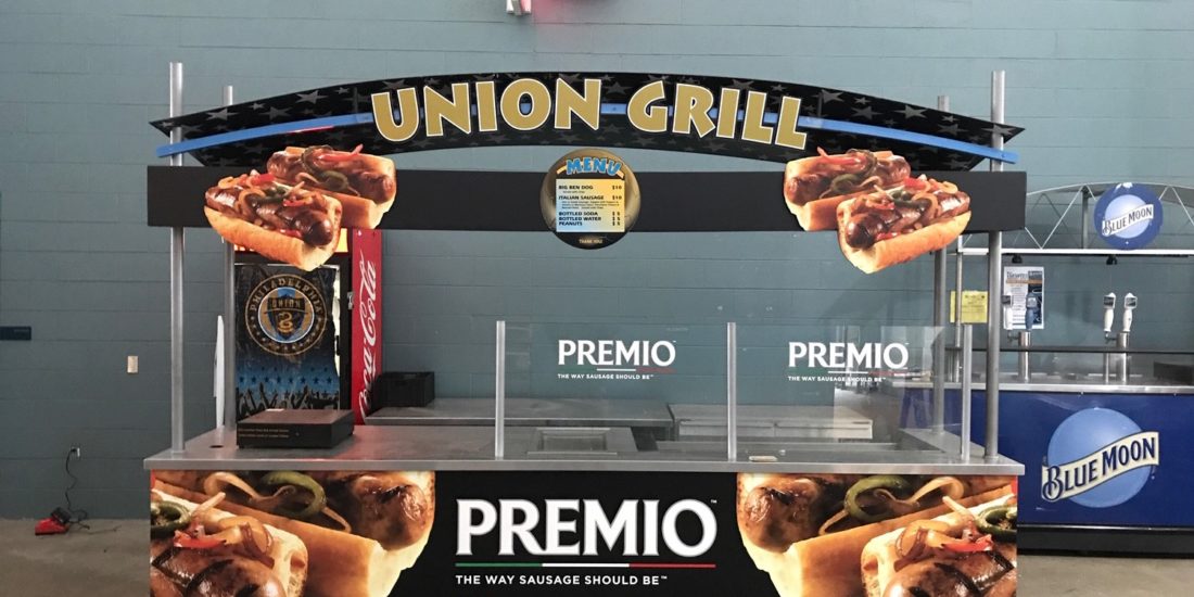 Union Premio Grill Cart