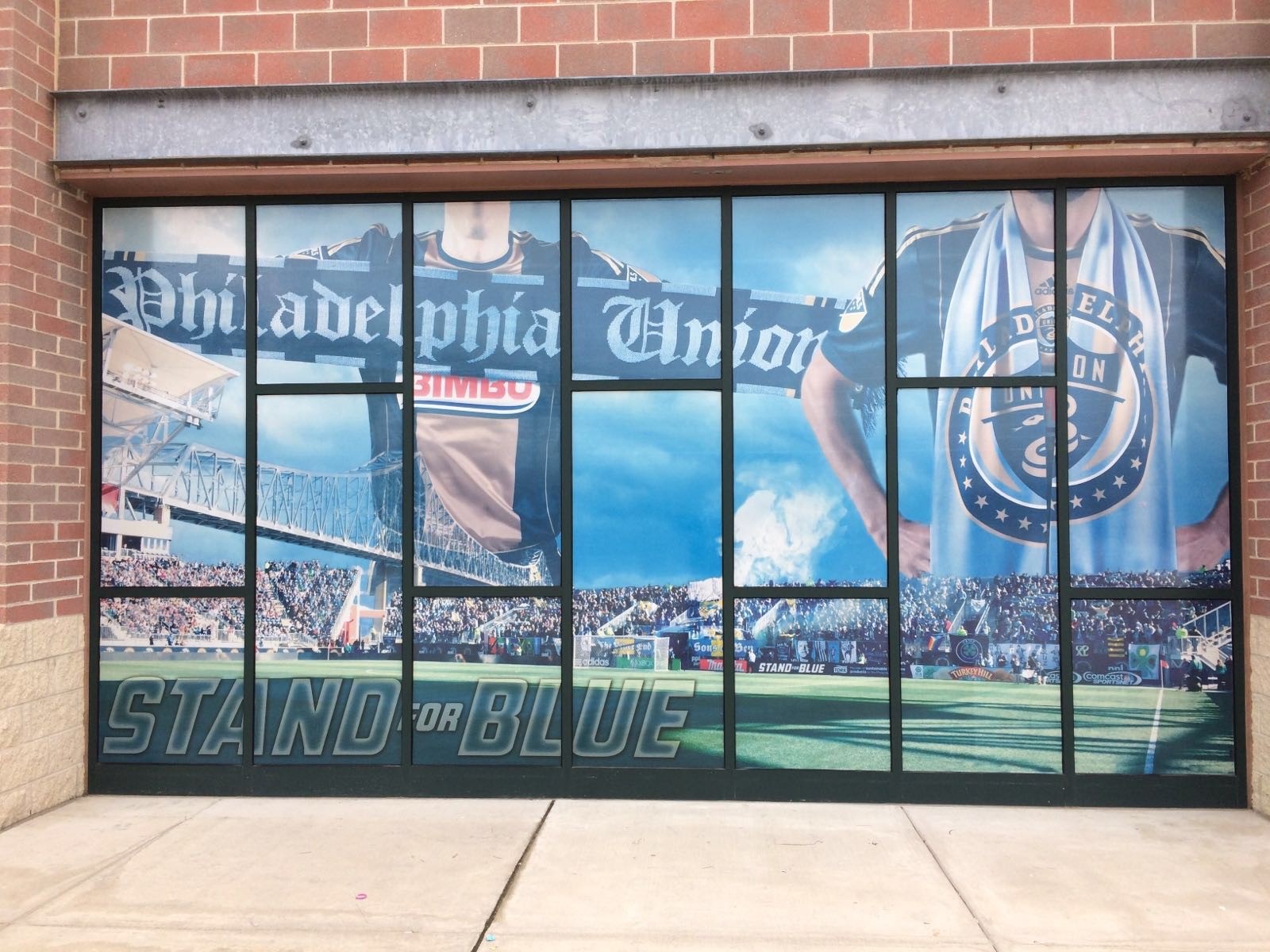 Union Team Store Window Graphics